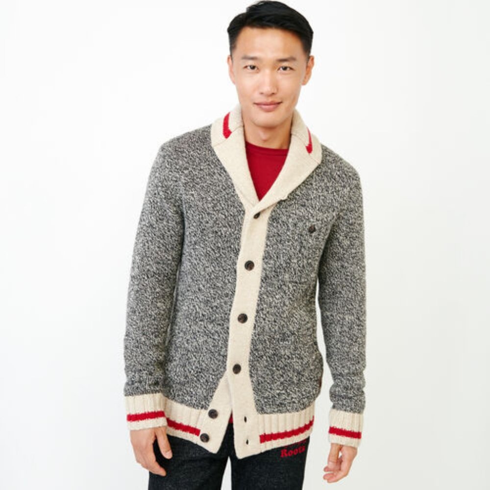 Roots Cabin Shawl Cardigan